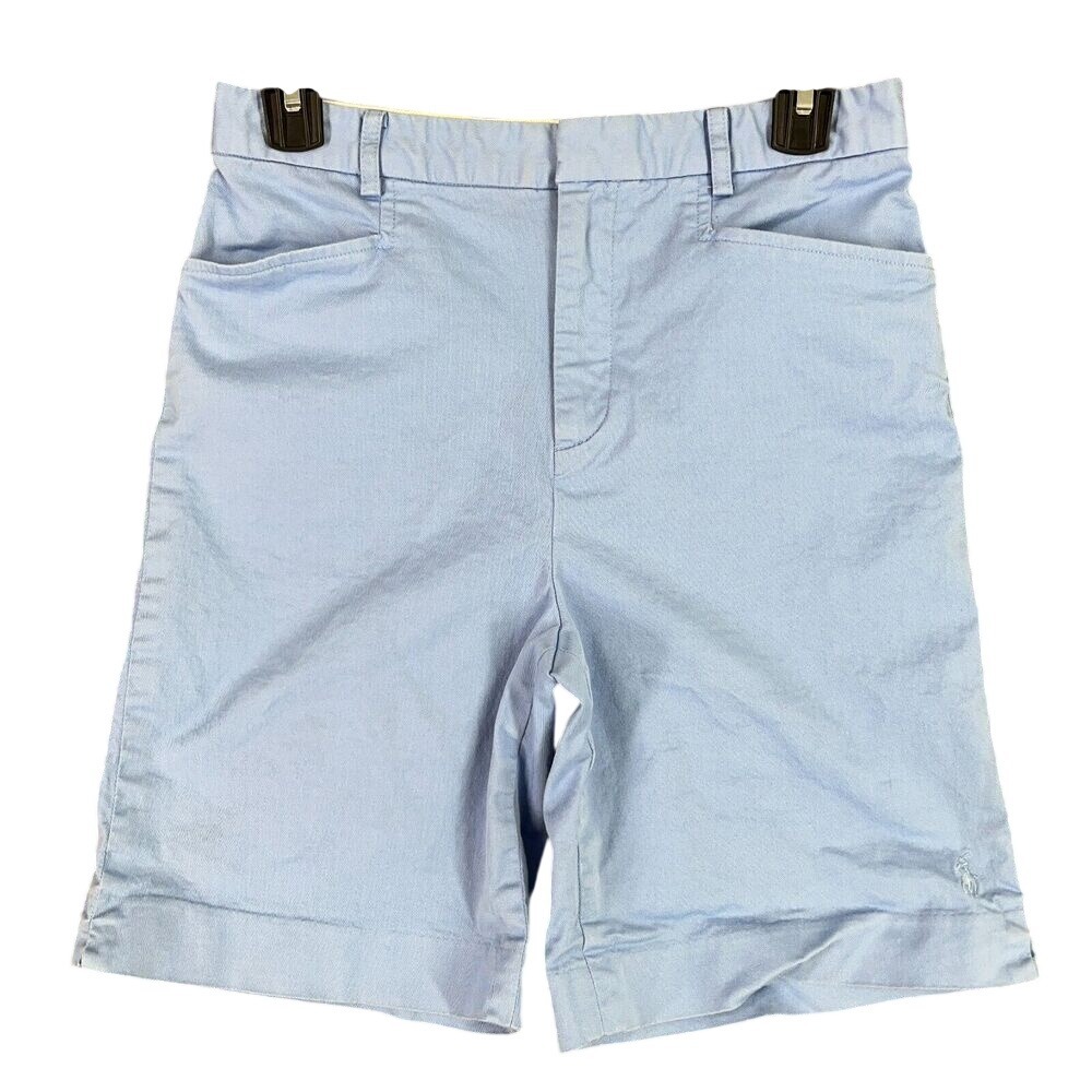 Ralph Lauren Shorts Womens 4 Baby Blue Golf Performance Stretch Bottoms Club
